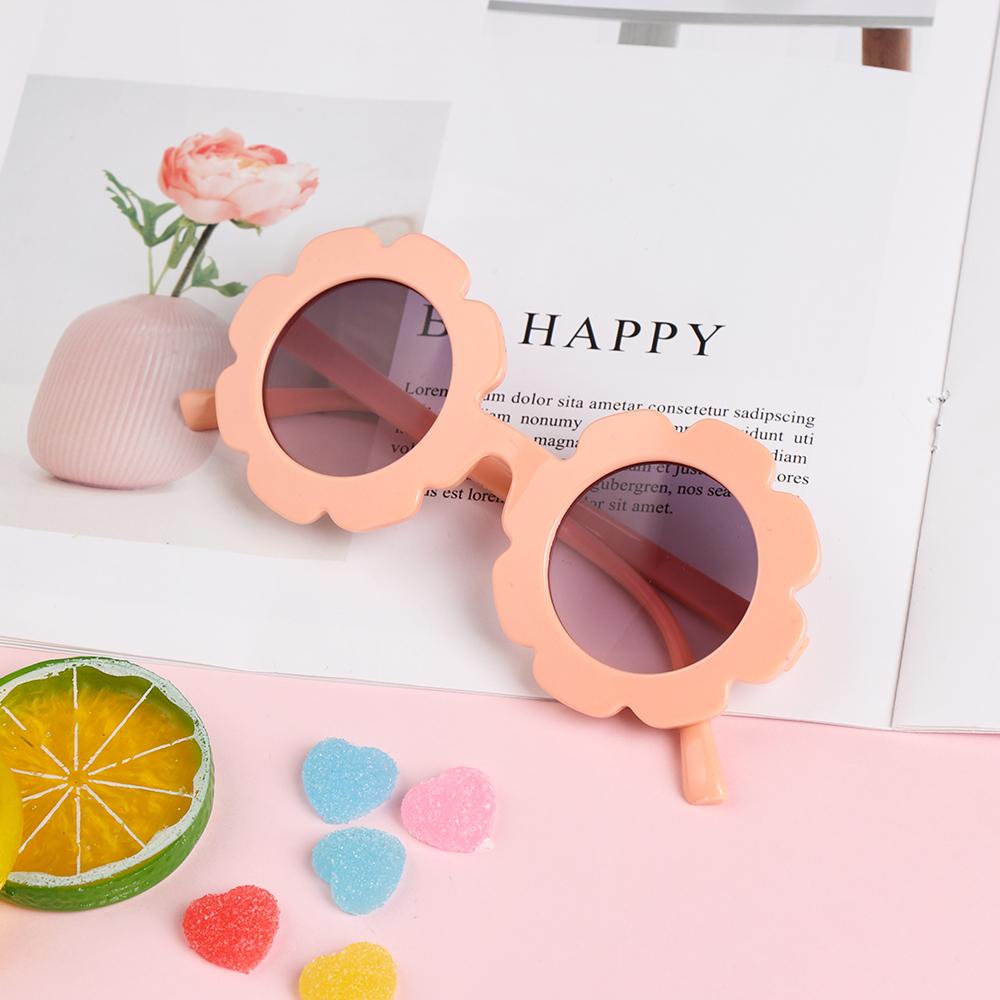 1 шт. Модные крутые очки уличной моды в форме цветка, детские солнцезащитные очки, винтажные солнцезащитные очки