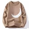 Autumn And Winter Casual Warm Sweater Men'S And Women'S Long-Sleeved Knitted Sweater Large Size