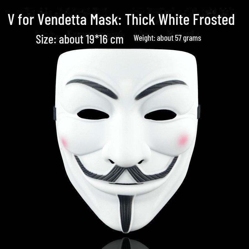 Маска из фильма «V — значит Вендетта» на Хэллоуин: Vendetta Face, Stranger V, Уличный танец, Маска старика