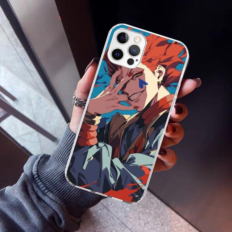 Huner X-Hunters Hisoka Phone Case For iPhone 17 Air 11 13 Mini 14 15 Plus 16 12 Pro Max 16E SE 7 8 Pattern Soft TPU Back Cover
