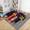 Custom Name Fireman Sam's Adventure Carpet Rug Customizable Soft Washable Anti-Slip Home Living Room Sofa Mats Personalized Rug. 0909274