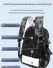 Korean Style Trendy Backpack for Middle & High School Students - Cool Print for Boys & Girls, Ideal for Streetwear & Travel.