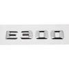 Car Rear Trunk Number Letter Sticker Tail Box Emblem Badge for Mercedes Benz E Class E300 E320 E350 E400 E420 E430 E500 E550ppp1