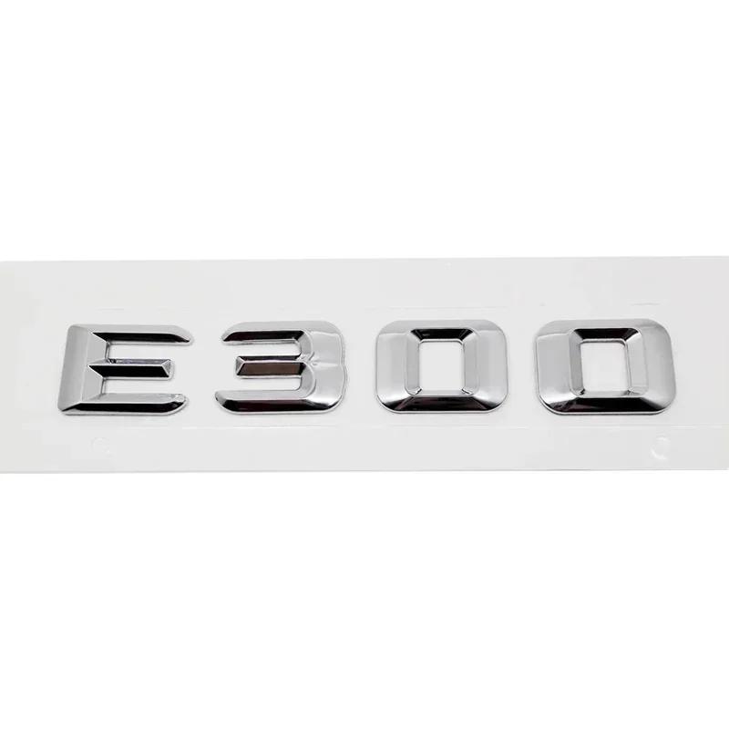 Car Rear Trunk Number Letter Sticker Tail Box Emblem Badge for Mercedes Benz E Class E300 E320 E350 E400 E420 E430 E500 E550ppp1