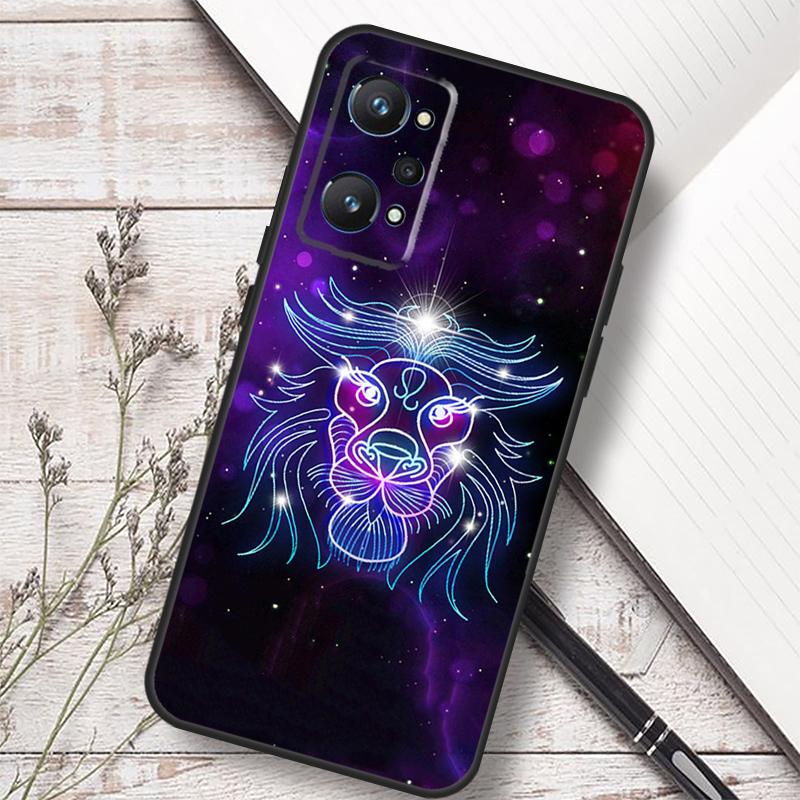 Знаки Зодиака Для Realme 14 10 11 12 13 Pro Plus GT 6 6T 5 GT7 Pro C67 C61 C55 C53 C51 C21Y C25S C75 Чехол