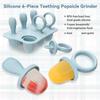 Silicone Baby Popsicle Molds With Sticks, Mini Popsicles Molds For Babies Breastmilk Popsicle Molds For Teething Relief