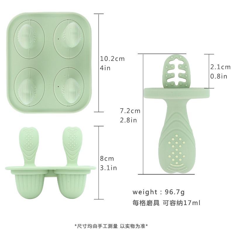 Силиконовая форма для мороженого и замороженного грудного молока без BPA, DIY форма для домашнего мороженого, Кухонный гаджет