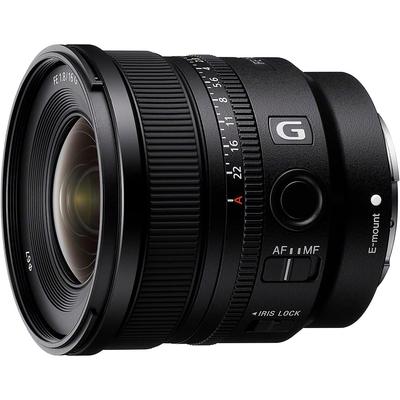 Sony SEL16F18G Prime FE 16mm G Оригинальный объектив для цифровых зеркальных камер Широкоугольный объектив, Объектив F1.8, Полнокадровый [E-Mount]