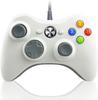 OSE USB Steam PC Compatible Xbox-Style Controller, Gamepad, Controller, (White)