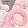 60 см Экстра Длинный Силиконовый Анальный Змей - Унисекс Игрушка для Растяжки для Продвинутой Игры, Дизайн Гигантского Конского Члена, Двусторонний для Анального/Вагинального Использования