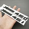 3D ABS Car Letters Logo XDrive 45i 45d Rear Trunk Badge Side Fender Emblem Decals For BMW X5 X6 X7 Q5 Q7 A7 A8 Accessories