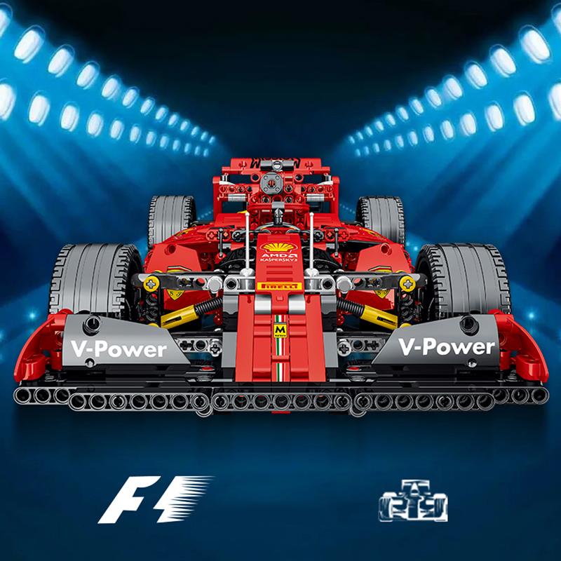 Технический McLarens F1 Формула 1 Суперкар Гоночный автомобиль Модель Строительный набор Блоки Кирпичи Сборка Игрушки для детей Мальчики Подарки на день рождения Набор