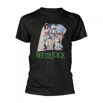 Beetlejuice Футболка с постером фильма унисекс для взрослых