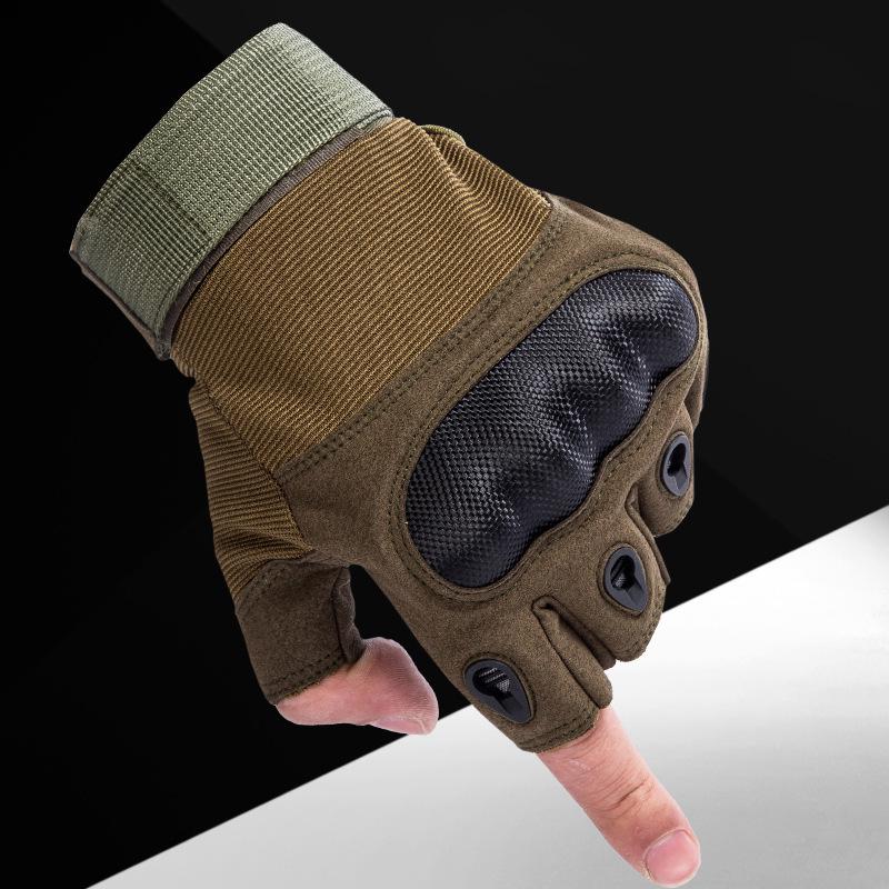 Тактические перчатки Black Hawk Half-Finger — нескользящие, износостойкие ультрафибровые перчатки для езды на велосипеде на открытом воздухе, занятий спортом и фитнесом.
