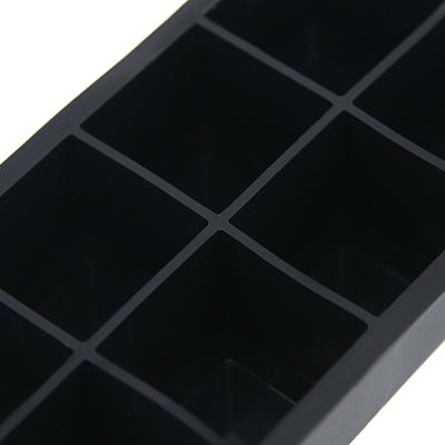 Big Cube Giant Jumbo Большая силиконовая форма для изготовления квадратного лотка для изготовления кубиков льда