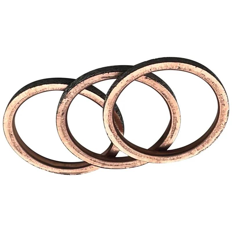 Motorcycle Exhaust Pipe Gasket For Yamaha WR450F YZ450F 2022 2023 XT1200 Super Tenere 10-18 YXZ1000R 16-21