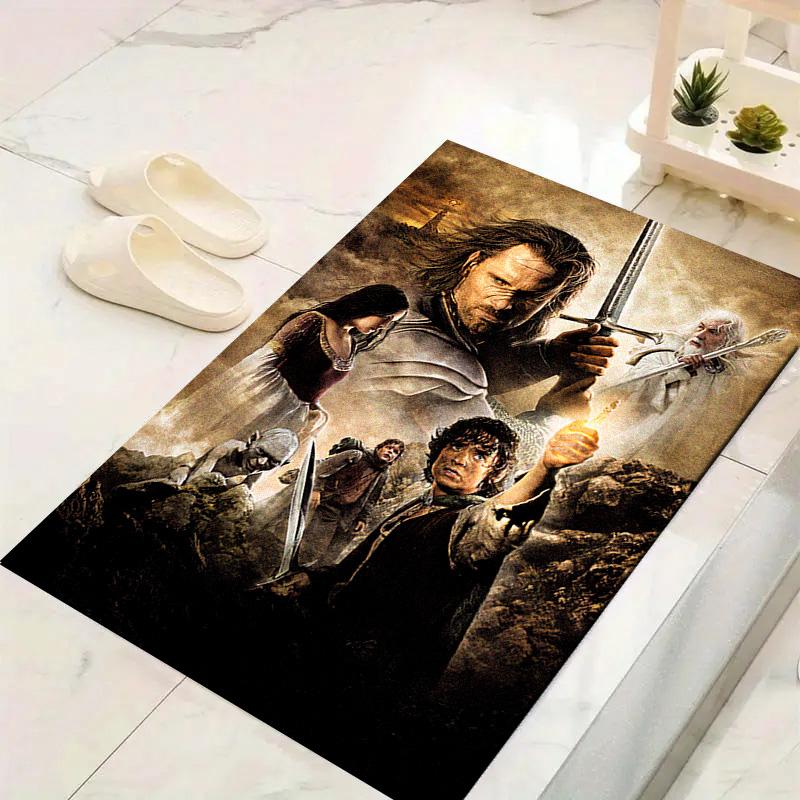 Lord Rings Carpet Rug for Living Room Bedroom Home Sofa Decoration,Kids play Non-slip Floor Mat
