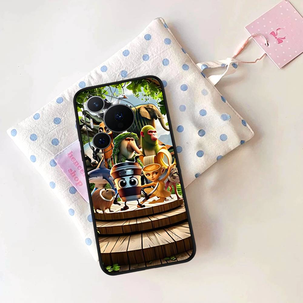 I-ITALIANS B-Brainrot Creative Animal Phone Case For Huawei P 8 9 10 20 30 40 50 Pro Lite Psmart Honor 10 Lite 70 Mate 20lite