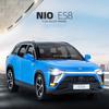 1:24 NIO ES8 L9 Сплав Миниатюрная Модель Игрушечной Машинки Литье под Давлением Звук Свет Откатывающиеся Двери Открываются Электромобили Коллекция Игрушка для Детей