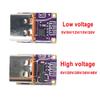 Модуль быстрой зарядки PD3.0 PD3.1 QC3.0 5A DC 5V/9V/12V/15V/20V/28V/36V/48V на 5V Адаптер запуска напряжения PD на DC Type-C
