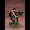 Kotobukiya Атака Титанов Леви Аккерман Аниме Фигурка Поврежденная в бою Кровавая Боевая Коленопреклоненная Поза Коллекционная Статуэтка Аниме Фигурка
