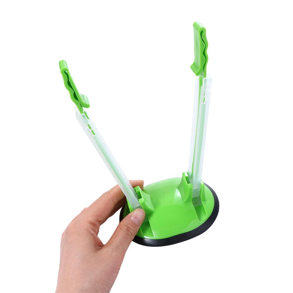 Plastic Anti-slip Hands-Free Washable Sealed Storage Bag Holder Bag Bracket Bag Clip Baggy Rack