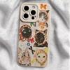 Силиконовый чехол для телефона Samsung Galaxy S26 S25 24 S23 Ultra S22 S21 S20 Plus FE A16 A35 A55 с рисунком кошки, большая голова кошки