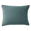 Golden Polka Dot Decorative Pillowcase "Gaïa Chic" 60 X 60 Cm &; 50 X 70 Cm "Cotton Gauze" - Gaïa Chic Canard - 50 X 70 Cm