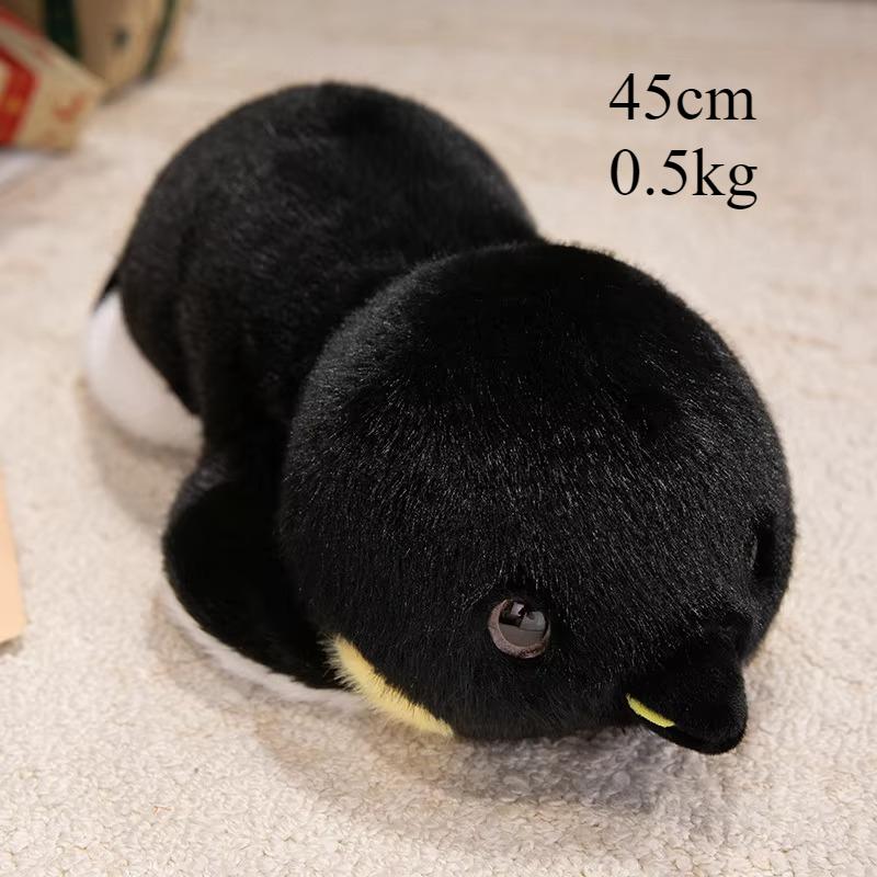 Simulation Prone Position Platypus Duckbill Penguin Plush Animals Toys Pillow Super Soft Dolls Birthday Gifts Home Decor