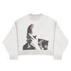 Womens Vintage Knit Sweater Loose Fit Round Neck Long Sleeve Commute Style Geometric Outerwear