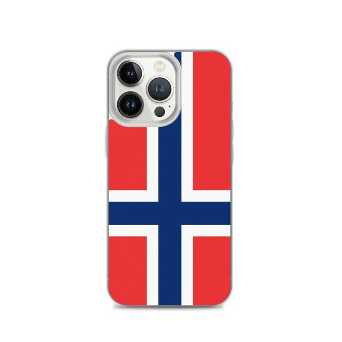 Coque Télephone Drapeau Svalbard Et De Jan Mayen - iPhone 13 Pro