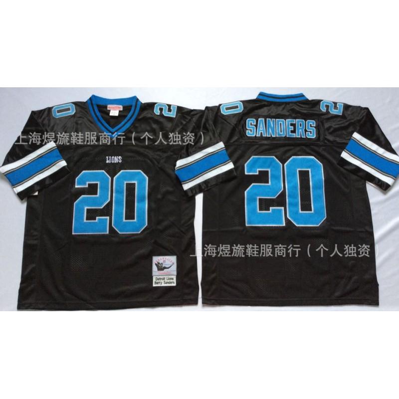 Detroit Lions Vintage Football Jersey Retro Embroidered Sports Fan Apparel Men