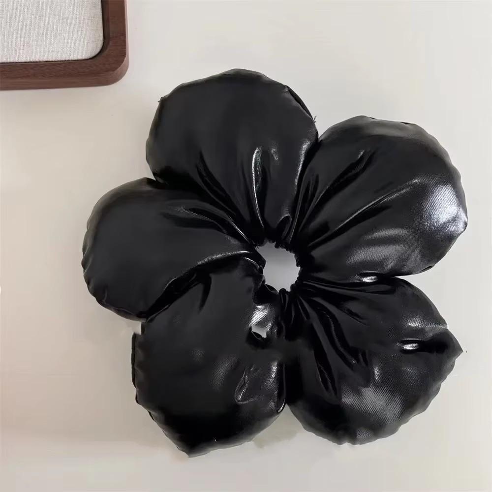 Корейские новые эластичные резинки для волос с цветочным узором из губки большого размера, женские заколки, головные уборы, аксессуары для волос для девочек