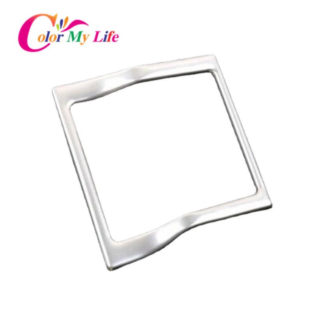 Накладка на педаль переключения передач из нержавеющей стали для автомобильного ручного тормоза, наклейка на стакан для воды для Hyundai Tucson 2015 - 2018