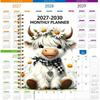 Ежемесячный календарь A5 2027-2030, на спирали, Ежегодный календарь-блокнот, Книга с 4-летним планированием, Подарок для детей