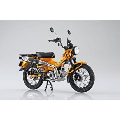 Аошима Бунка Кёзай (АОСИМА) Skynet 1/12 Масштаб Полный Мотоцикл Honda CT125 Hunter Cub Куркума Желтый