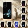 Крутой чехол для телефона с изображением скорпиона для Samsung S 25,24,23,22,30,21,10,9,Ultra,Plus,Lite,FE,4,5 G, Мягкий черный чехол