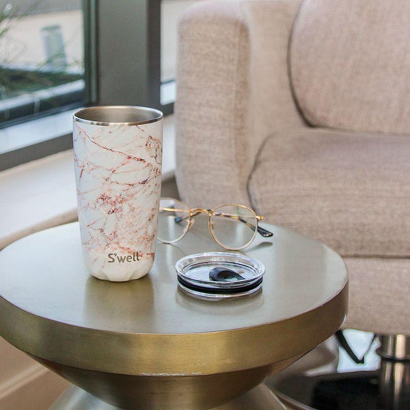 Swell Tumbler 530ml Calacatta Gold