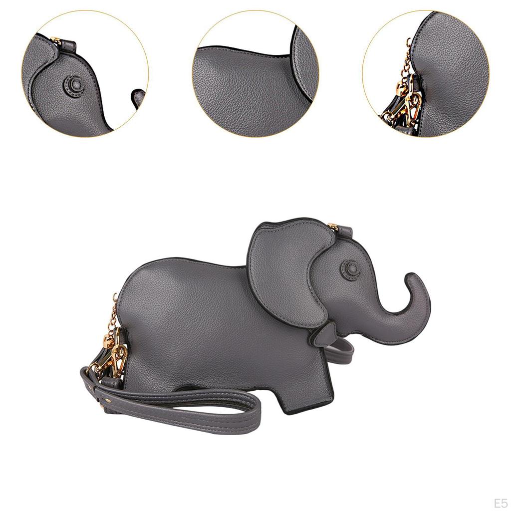 Сумка через плечо в форме слона, забавная сумка для вечеринки на открытом воздухе, летней работы