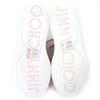 Безупречные низкие кроссовки JIMMY CHOO ANTIBES/F Antibes Порошково-розовая кожа Б/У