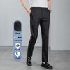 Luomeng Men's Lyocell Blend Straight-Leg Casual Pants