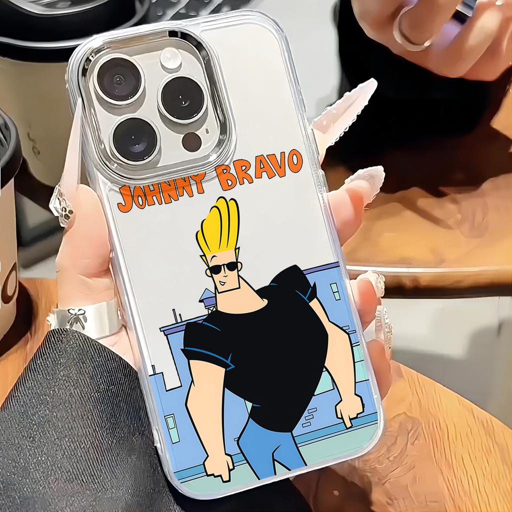 Смешной чехол для телефона Johnny Bravo для Xiaomi Redmi Note A5 A3 15 14 13 14c 13c 12 11 12s 12c 10c 10 9 Pro Plus 4G 5G