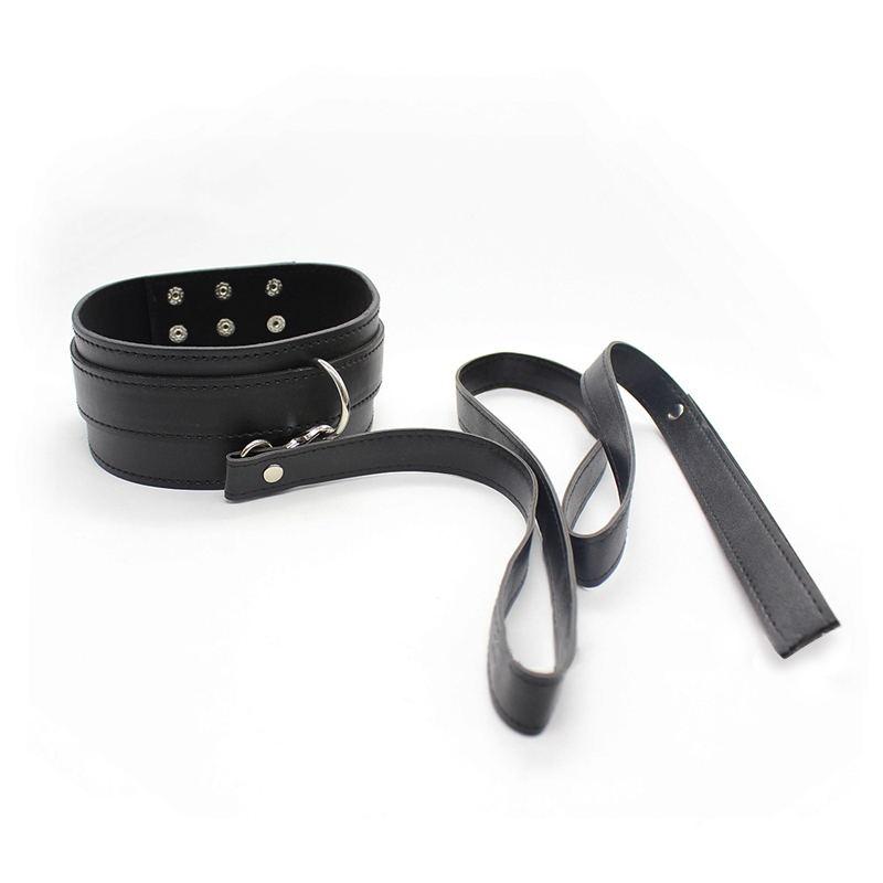 Мягкая искусственная кожа с заклепками и воротником на шее, ремень, фетиш, бондаж, эротический косплей, БДСМ, сдержанность, секс-игрушка