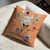 Stylish TThe Loud Houseable Cushion Cover Soft Decorative Pillow Case Suitable for Bedroom Sofa Car Travel Use