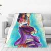 Эсмеральда Креативный дизайн, легкое тонкое мягкое фланелевое одеяло, горбун из Нотр-Дама, Эсмеральда, фанарт, милая цыганка