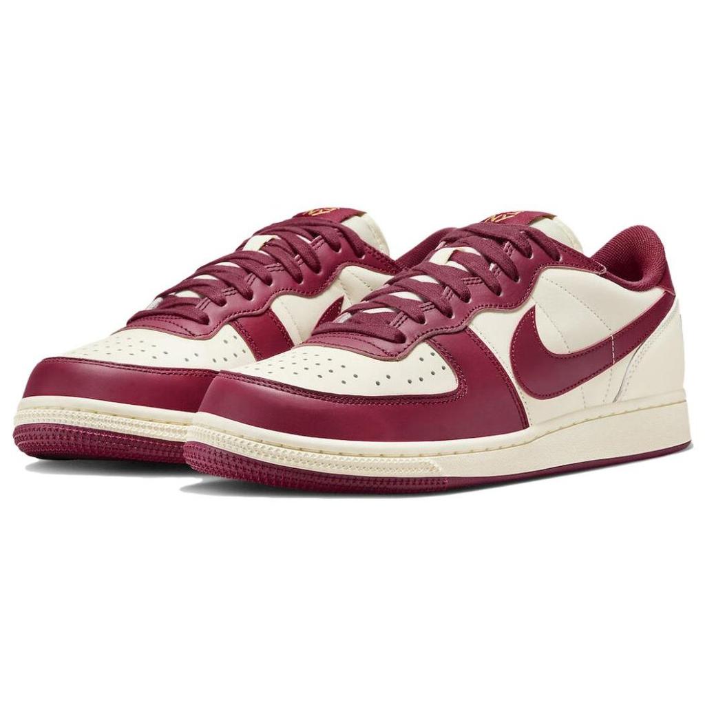 Nike Терминатор Лоу Нью-Йорк против. Мужские кроссовки NY Red Coconut-Milk Noble-Red FN6842-113