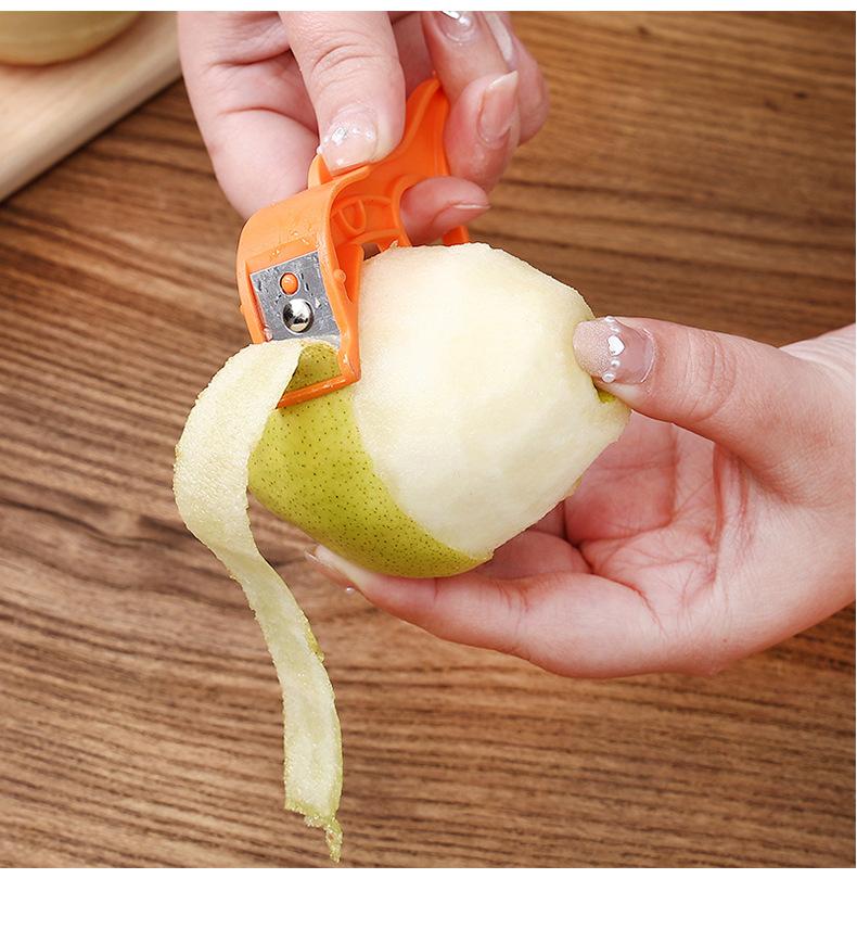 Нож для чистки яблок из нержавеющей стали — очищайте фрукты и овощи без усилий!