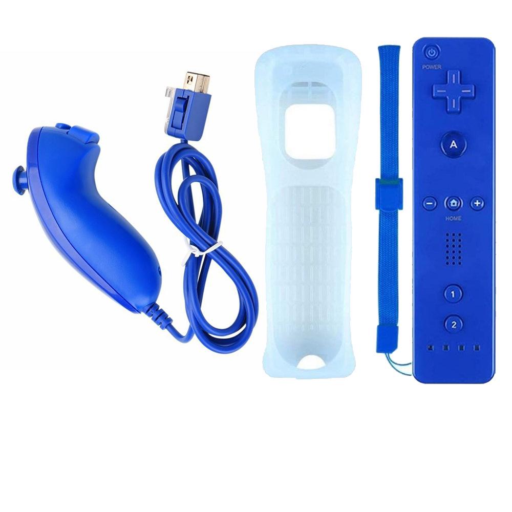 Wii/Wii U Compatible Controller Set: Left, Right, Straight, and Motion Controllers.