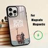 Atmospheric Band B-Bon I-Iver  Phone Case For iPhone 17,16,15,14,13,12,Plus,Pro,Max for Magsafe Magnetic Wireless Charging