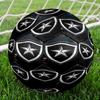 Shield With Star Emblem Printed Size 5 Soccer Balls, High-Quality, Anti-Slip, Protective Football, A Unique Gift , Birthdays, Christmas Gifts